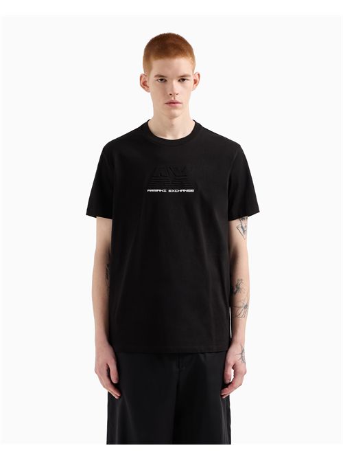 t-shirt man black ARMANI EXCHANGE | XM000544AF10361/UC001